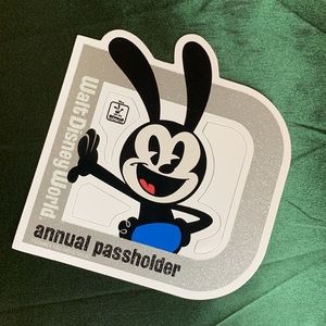 Walt Disney World 2023 Annual Passholder Magnet Oswald the Lucky Rabbit